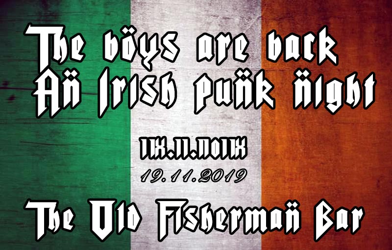 Irish Punk 19.11.2019