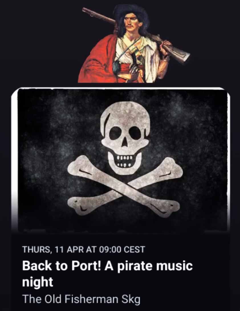 Back To Port Pirate 11.04.2024